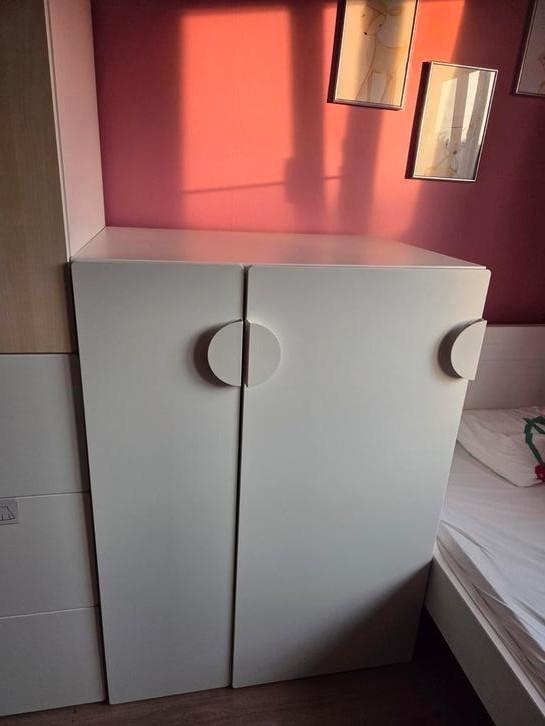ikea Smastad met uittrekbaar deel, Huis en Inrichting, Kasten | Kledingkasten, Gebruikt, 150 tot 200 cm, 50 tot 75 cm, Ophalen