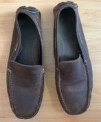 Alles moet weg: Donker bruine schoenen, schoenmaat 42,5 / 43, Ophalen of Verzenden, Gedragen, Bruin, Espadrilles of Moccasins