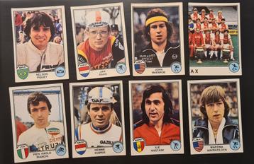 8 Panini stickers Sport Superstars Euro Football 82 AJAX beschikbaar voor biedingen