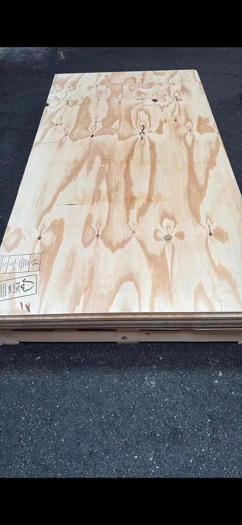 Underlayment Tong en Groef 18mm 27€!, Doe-het-zelf en Verbouw, Platen en Panelen, Nieuw, Multiplex, Minder dan 20 mm, Ophalen