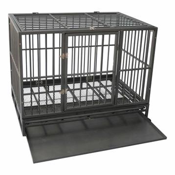 Hondenbench voor zwaar gebruik (Heavy Duty) L (92x62x75 cm) beschikbaar voor biedingen