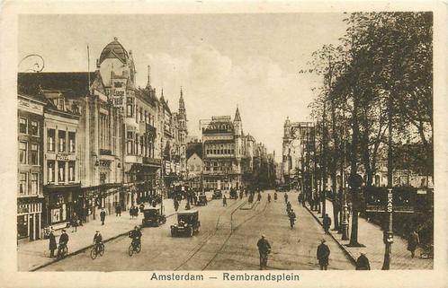 (388-564-025) Amsterdam Rembrandsplein, Verzamelen, Ansichtkaarten | Nederland, Noord-Holland, Verzenden