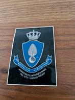 1601 Sticker Koninklijke Marechaussee Embleem, Ophalen of Verzenden, Marechaussee, Nederland, Embleem of Badge