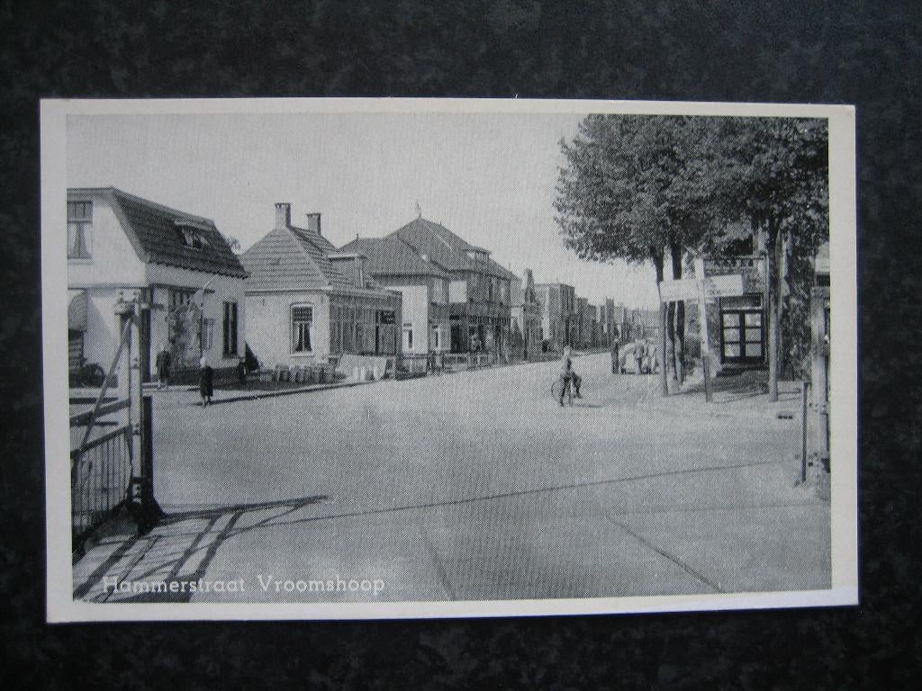 VROOMSHOOP Hammerstraat A, Verzamelen, Ansichtkaarten | Nederland, Ophalen of Verzenden, 1940 tot 1960, Overijssel