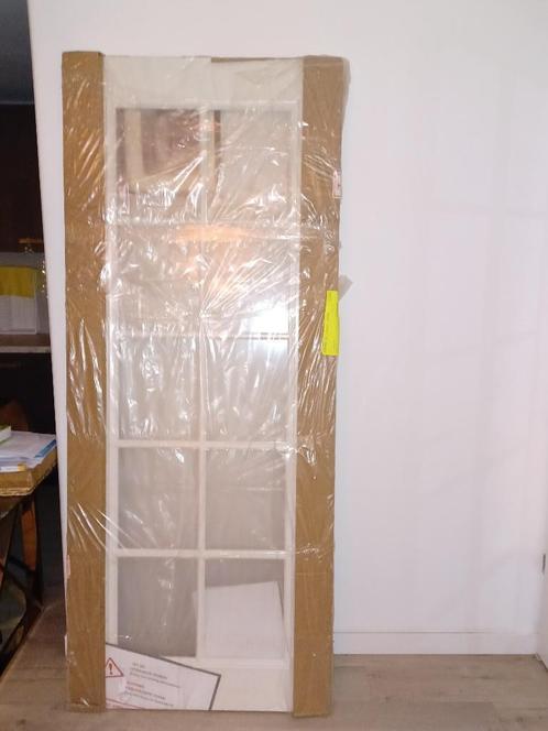 Svedex CA11 deur 83x211.5 Blank glas opdek rechts, Doe-het-zelf en Verbouw, Deuren en Horren, Nieuw, Binnendeur, 200 tot 215 cm
