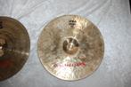 Masterwork Troy hihat bekkens 1000/1202gr 14 inch <25251929>, Muziek en Instrumenten, Ophalen of Verzenden, Gebruikt, Drums of Percussie