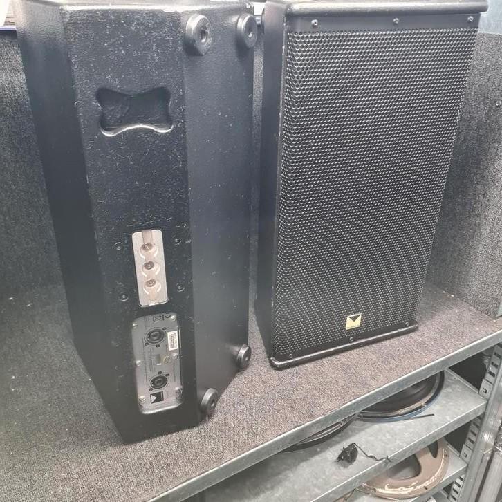 T&M FG101 krachtige compacte speakers, Audio, Tv en Foto, Luidsprekers, Gebruikt, Front, Rear of Stereo speakers, 120 watt of meer