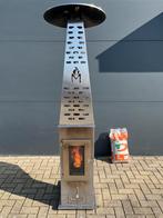 pelletkachel, terrasverwarmer, patioheater incl. korrels, Tuin en Terras, Terrasverwarmers, Ophalen, Nieuw, Vloer