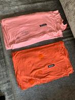 2 Bylima Hoofddoeken - Oranje & Zalm - Zo goed als nieuw, Ophalen of Verzenden, Zo goed als nieuw, Overige kleuren