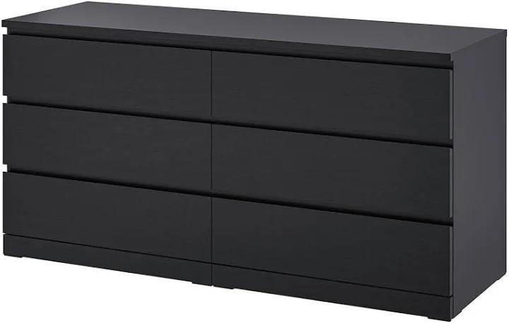 IKEA MALM ladekast met 6 lades, Huis en Inrichting, Kasten | Ladekasten, Zo goed als nieuw, Minder dan 100 cm, 50 tot 100 cm, 25 tot 50 cm