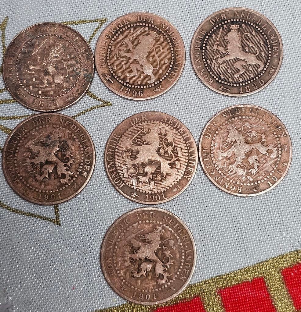 Nederland 1 cent munten., Postzegels en Munten, Munten | Nederland, Ophalen of Verzenden, Koningin Juliana, 1 cent