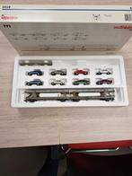 Märklin HO 47121 Autotransportwagon met Auto's, Wisselstroom, Wagon, Ophalen of Verzenden, Zo goed als nieuw