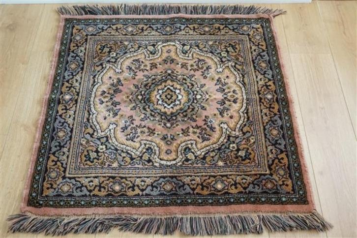 Vintage kleedje, Huis en Inrichting, Stoffering | Tapijten en Kleden, Gebruikt, 50 tot 100 cm, 50 tot 100 cm, Vierkant, Overige kleuren