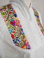 !! 🇮🇹 Traditioneel Mexicaanse Blouse 🇮🇹 !!, Ophalen of Verzenden, Nieuw, Maat 36 (S), Wit