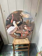 Klassiek Vogel Schilderij Rond Paneel Decoratief Stuk Kunstw, Ophalen