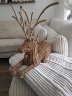 Zgan  riviera maison  rattan hert, Ophalen of Verzenden, Zo goed als nieuw
