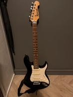 Richwood Electric Guitar Stratocaster Style, Black, SSS, Gebruikt, Met versterker, Solid body, Ophalen