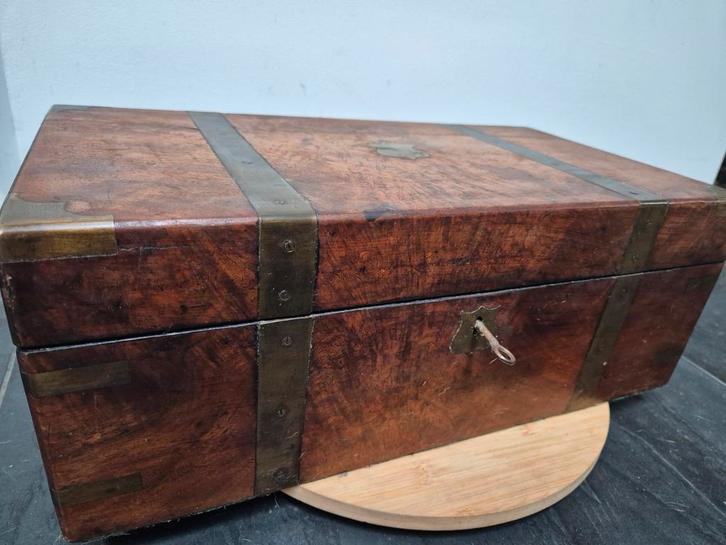 Oude Engelse Schrijfkist. Mooi exemplaar..., Antiek en Kunst, Antiek | Overige Antiek, Ophalen