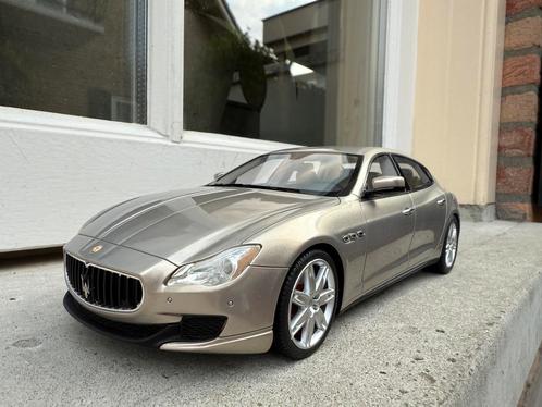 1:18 Maserati Quattroporte Moonstone 2013 Top Marques BBR, Hobby en Vrije tijd, Modelauto's | 1:18, Gebruikt, Auto, Overige merken