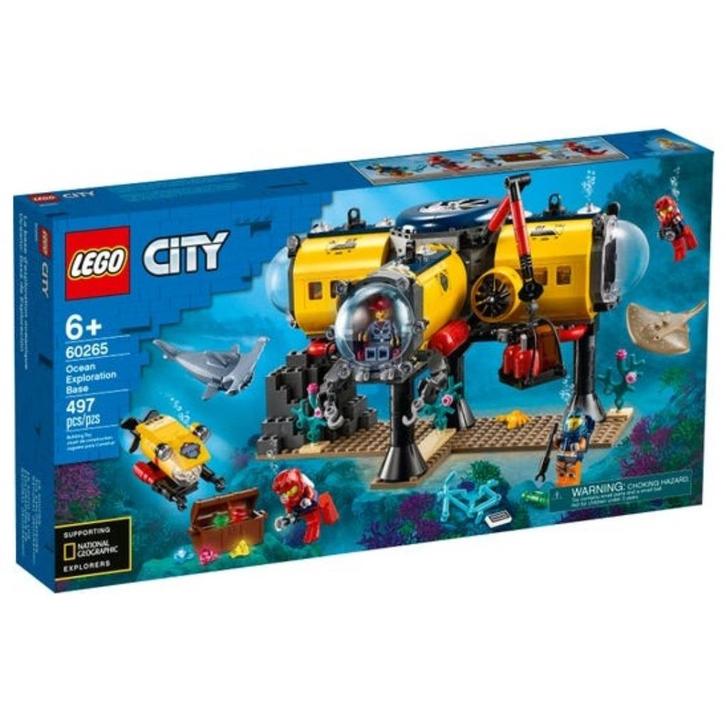 LEGO City 60265 Oceaan Onderzoeksbasis * ’t LEGOhuis *, Kinderen en Baby's, Speelgoed | Duplo en Lego, Nieuw, Lego, Complete set
