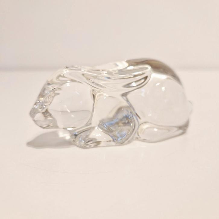 Prices hous pets kristal beeldje konijn haas Nachtmann blei, Antiek en Kunst, Antiek | Glas en Kristal, Ophalen of Verzenden