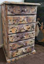 Shabby/Hippie/India/Ibiza/Style/Kastje/Ladekast, Ophalen of Verzenden