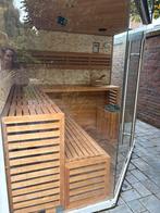 Mooie complete sauna te koop!, Ophalen of Verzenden, Gebruikt, Fins of Traditioneel, Complete sauna