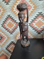 Massief Afrikaans kunstbeeldhouwwerk!, Antiek en Kunst, Kunst | Niet-Westerse kunst, Ophalen of Verzenden