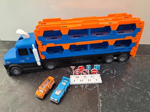 2-in-1 katapult truck, Kinderen en Baby's, Speelgoed | Speelgoedvoertuigen, Zo goed als nieuw, Ophalen