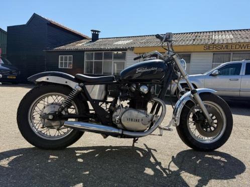 XS650 Flat tracker, caferacer, zelfbouw, custom, Bobber, Motoren, Motoren | Yamaha, Particulier, Naked bike, meer dan 35 kW, 2 cilinders