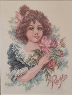 Handgemaakt borduurwerk “Sweeter Than The Rose”, Hobby en Vrije tijd, Borduren en Borduurmachines, Ophalen of Verzenden, Zo goed als nieuw