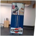 Martini reclamebord met thermometer origineel metaal, Verzamelen, Merken en Reclamevoorwerpen, Ophalen of Verzenden, Gebruikt