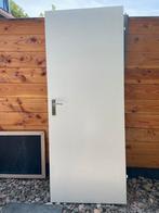 Linksdraaiende opdek en stompe binnendeuren te koop, Doe-het-zelf en Verbouw, Deuren en Horren, Ophalen, 80 tot 100 cm, Binnendeur