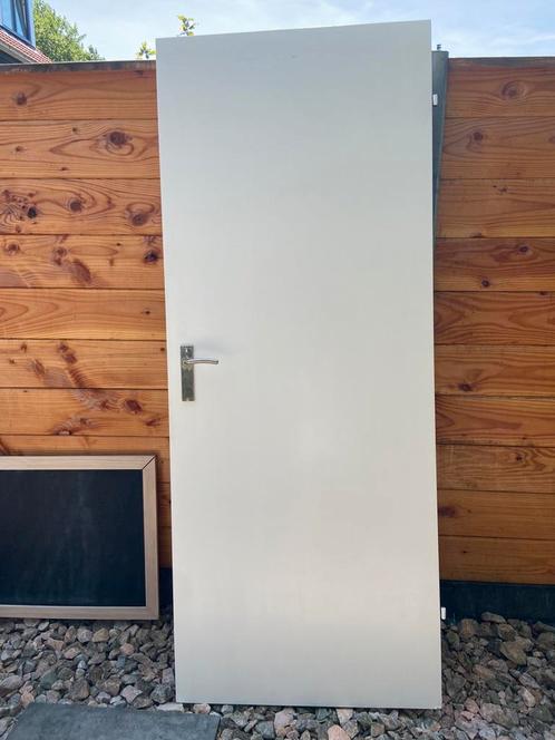 Linksdraaiende opdek en stompe binnendeuren te koop, Doe-het-zelf en Verbouw, Deuren en Horren, Zo goed als nieuw, Binnendeur