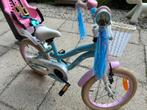 Meisjes fiets 16 inch incl bijbehoorde zijwieltjes., Fietsen en Brommers, Fietsen | Kinderfietsjes, Ophalen, Zo goed als nieuw