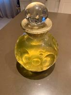 Antieke dior  Sierparfumfles Glas met Decoratief Objec, Antiek en Kunst, Antiek | Glas en Kristal, Ophalen