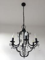 2 Riviera Maison sierlijke kroonluchters, Ophalen, Zo goed als nieuw, Glas