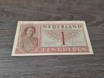 Bijna UNC biljet 1 gulden 1949, muntbiljet Juliana, Postzegels en Munten, Bankbiljetten | Nederland, Ophalen of Verzenden