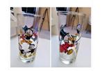 2 walt Disney Donald Duck Dagobert longdrink glazen, Verzamelen, Ophalen of Verzenden, Zo goed als nieuw, Frisdrankglas