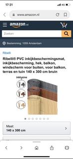 Ribelli Tuinscherm PVC 90x500cm, Tuin en Terras, Kunststof, Nieuw, Ophalen of Verzenden, 200 cm of meer