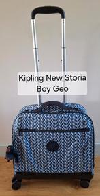 Nieuw! Kipling blauwe trolley – school & handbagage, Nieuw, Minder dan 50 cm, Ophalen of Verzenden, 35 tot 45 cm