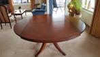Uitschuifbare ovale/ronde tafel - Zeer Goed!, Ophalen, 100 tot 150 cm, Zo goed als nieuw, Vijf personen of meer