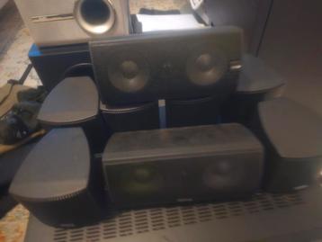 Canton Surround Set + Extra's & Receivers beschikbaar voor biedingen