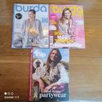 Burda & Knip - zie foto's en omschrijving, Hobby en Vrije tijd, Kledingpatronen, Overige typen, Vrouw, Nieuw, Burda