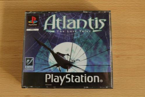 PS 1 Atlantis The Lost Tales, Spelcomputers en Games, Games | Sony PlayStation 1, Gebruikt, Puzzel en Educatief, 1 speler, Vanaf 12 jaar
