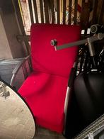 Rode loungestoel/ bureaustoel / vergaderstoel, Ophalen, Gebruikt, Overige merken