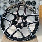 18" zwarte velgen voor Audi A1 Volkswagen Polo 5x100, Nieuw, Velg(en), Personenwagen, Ophalen