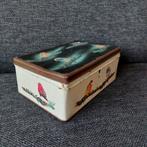 Vintage Blikken Doos met Vogelmotief, Ophalen of Verzenden, Minder dan 50 cm, Minder dan 50 cm