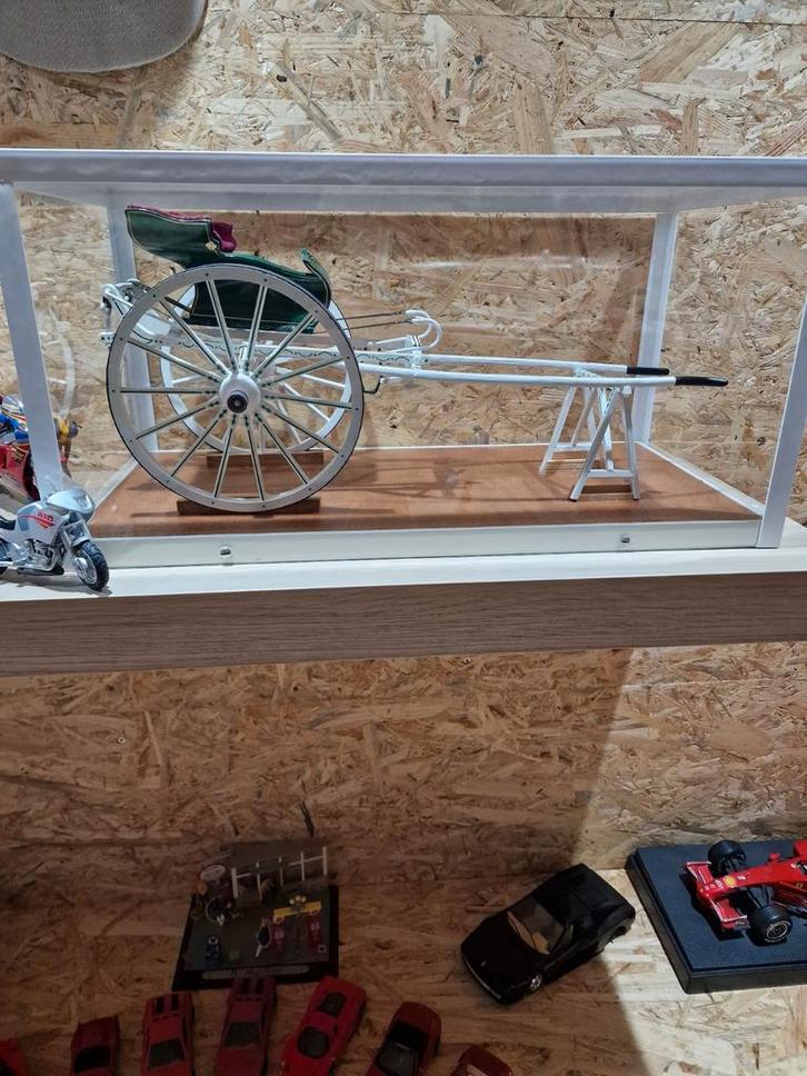 Friese Sjees Groot Model in Vitrine, Antiek en Kunst, Antiek | Overige Antiek, Ophalen of Verzenden