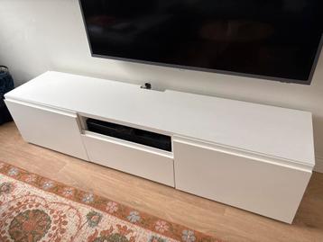 Wit TV Meubel IKEA Besta 180cm